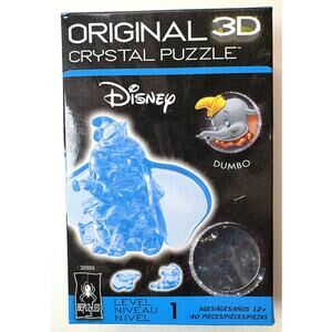 BePuzzled Original 3D Crystal Puzzle: Disney Dumbo (40 Pieces, Level 1) vn